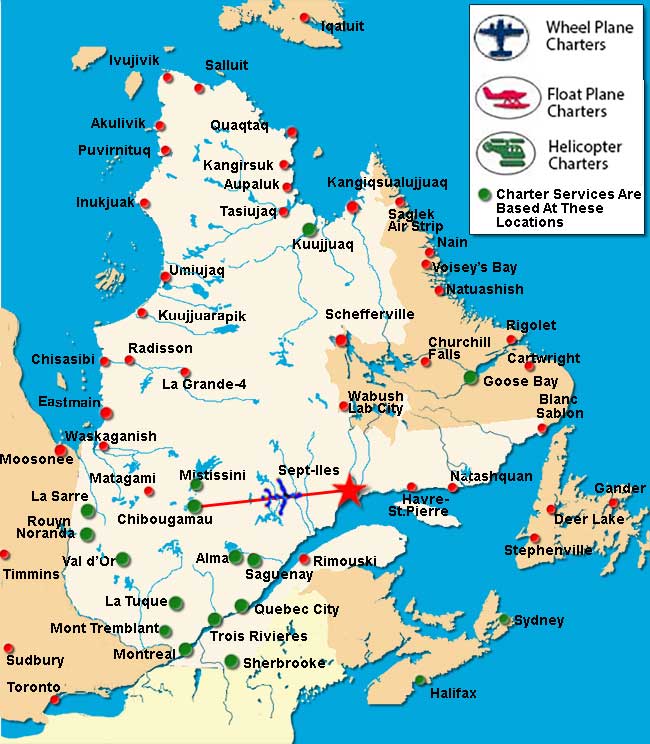 Chibougamau Charter Flights